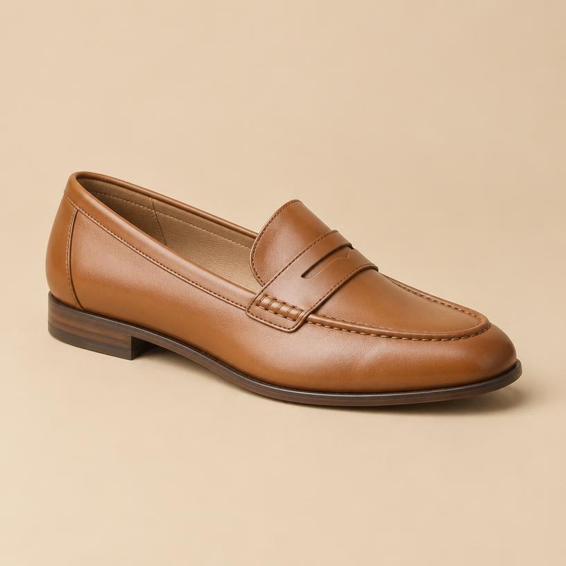 Elena Loafer in Cuoio