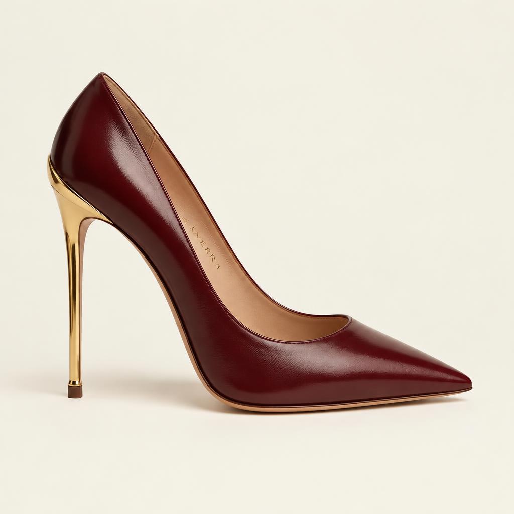 Seraphina Pump in Vino